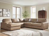 Best Deals Furniture - Ashley Furniture - Veronella 5-Piece Sectional with Chaise - RAF 5-Piece Sectional with Chaise - 76106S12